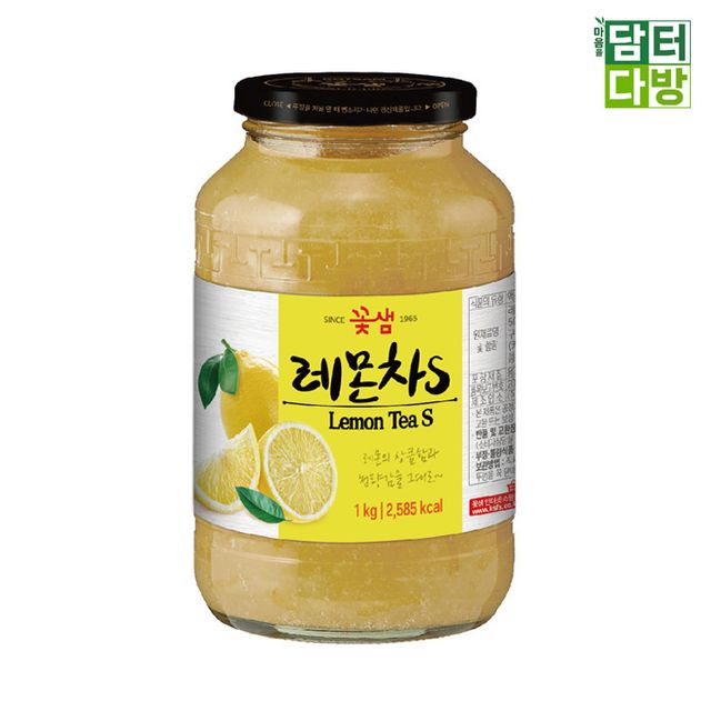 (무배) 꽃샘 꿀레몬차(S) 1kg
