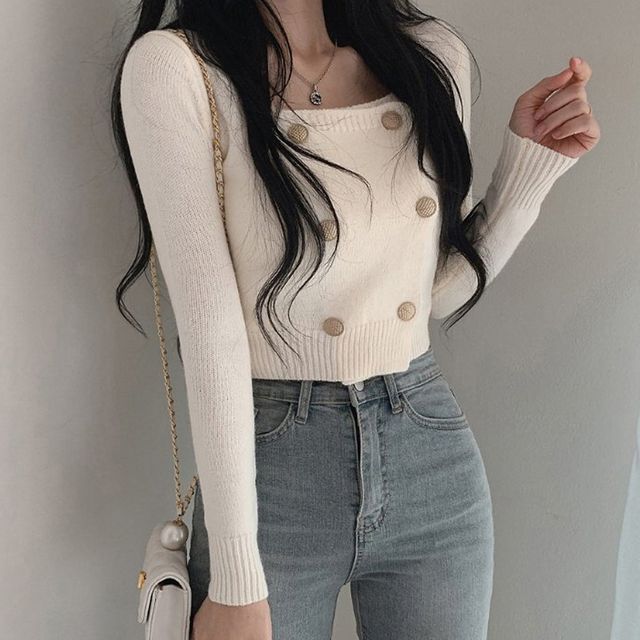 봄가디건 흰색 크롭 가디건 20대 슬림핏 숏가디건