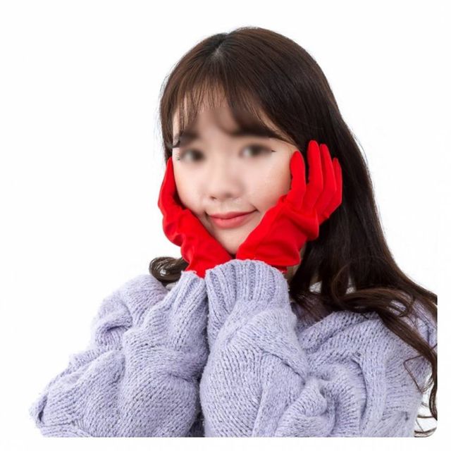 TBZ PWM-DK 응원장갑(단색)레드 응원도구