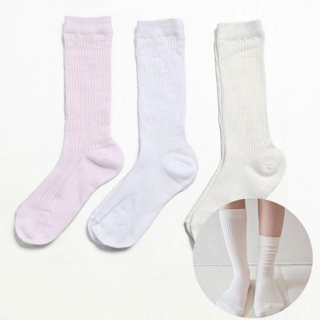 유아 아동 양말 j에어 썸머 긴목 3켤레 세트산 시원한 면 양말
