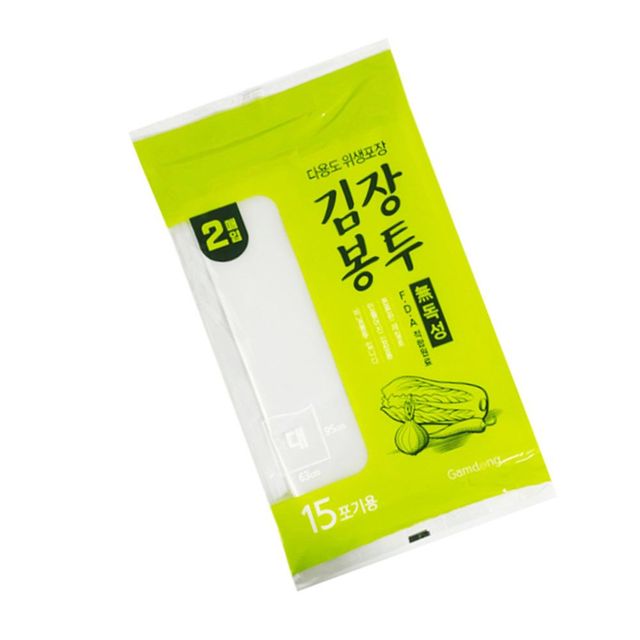 김장 봉투 대 2개 김장백 위생봉투 김장비닐 포장