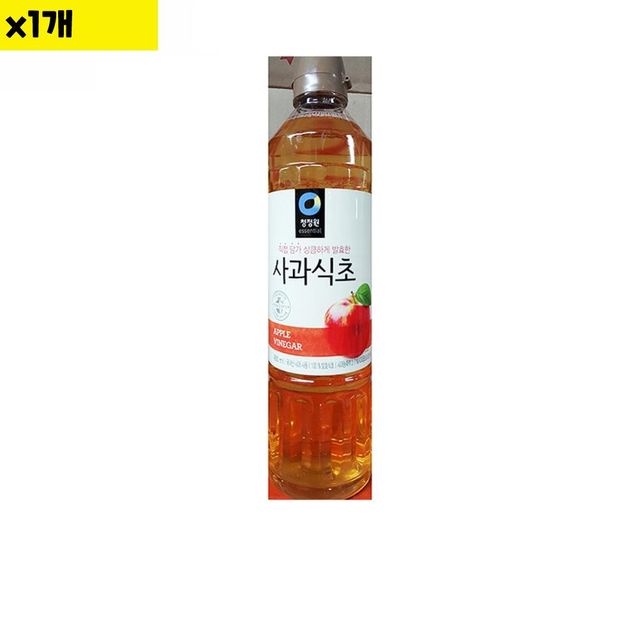 대상 사과식초 0.9L 1개 식당용 식자재 도매 유통