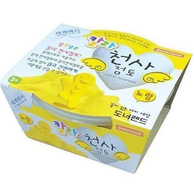 점토 30g 노랑 클레이아트 클레이재료 천사클레이 점토놀이
