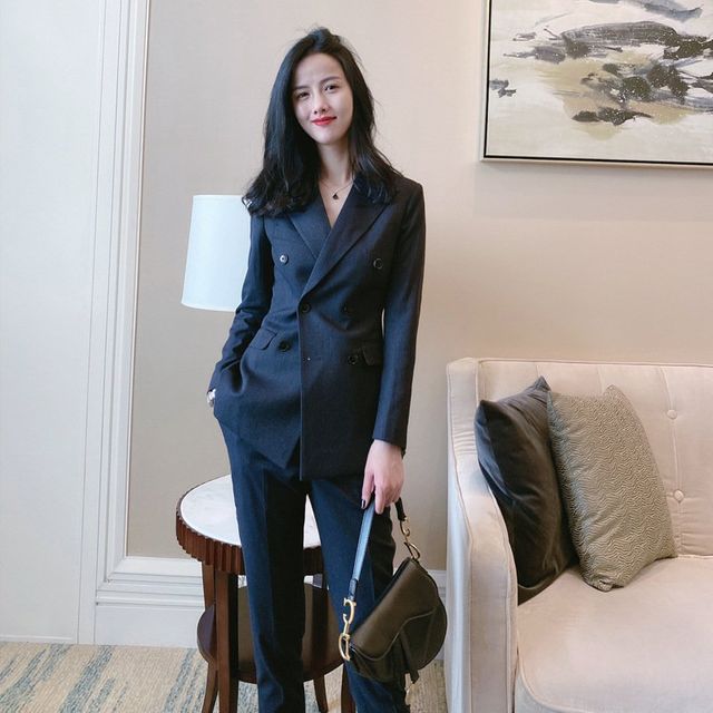 여성 의류 패션 정장장 작업복 투피스 여성 패션