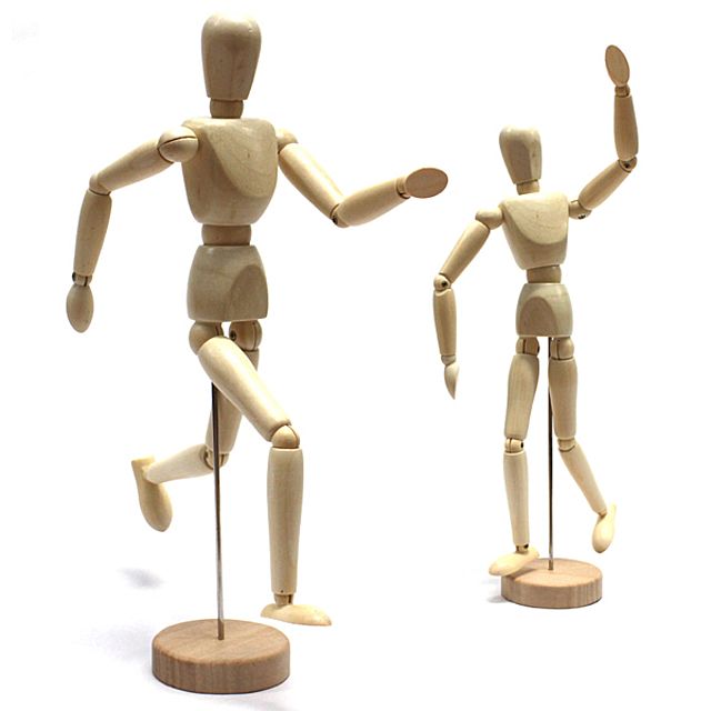 30cm 사람 목각 인형 관절 인형 뎃생 스케치 피규어