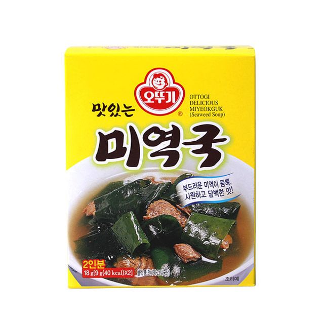 오뚜기 미역국18g