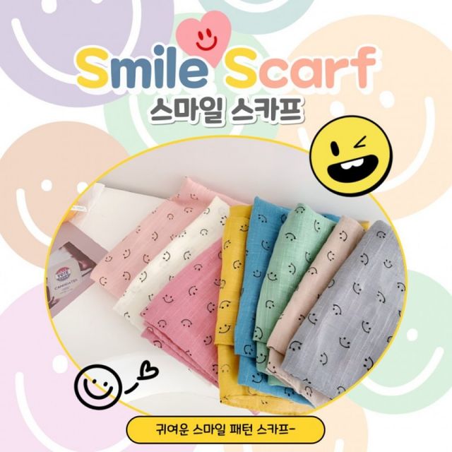 보헤미안 스카프 프릴 다운 스카프 여성