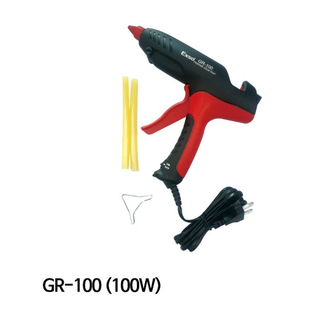 엑소 글루건 핫멜트건 GR-100 100W