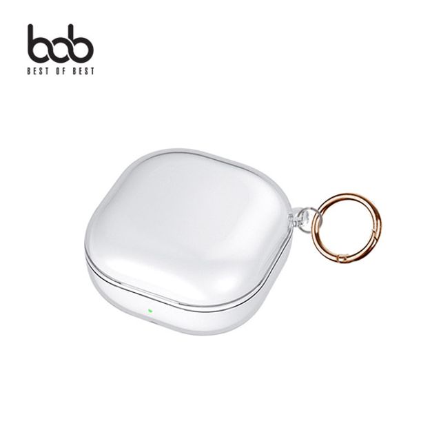 bob 갤럭시버즈라이브 키링홀더 크리스탈 젤리케이스