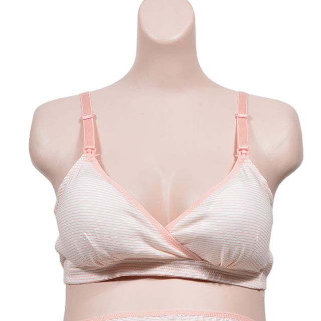 (비비안)흡수성 면패드 노와이어 A컵 수유브라