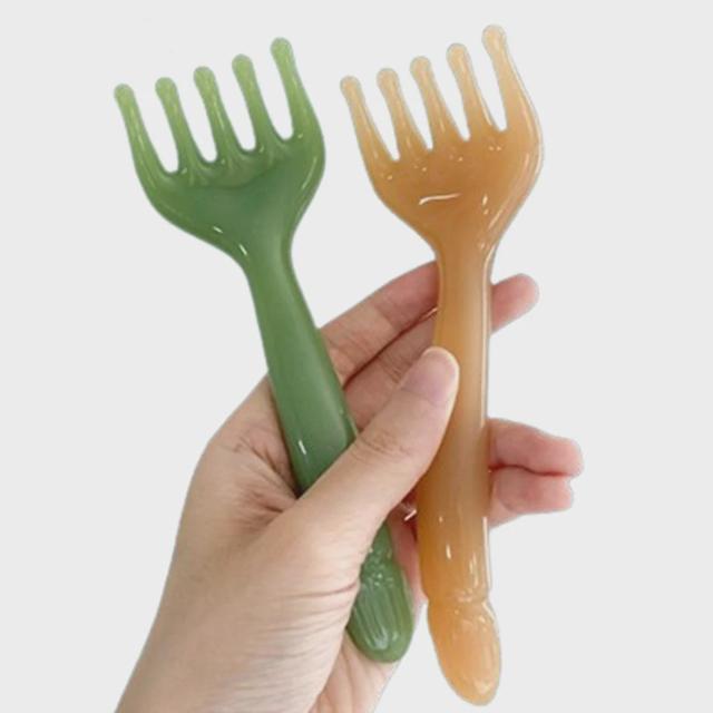 머리 괄사마사지기 코 빗 얼굴 두피 지압 종아리