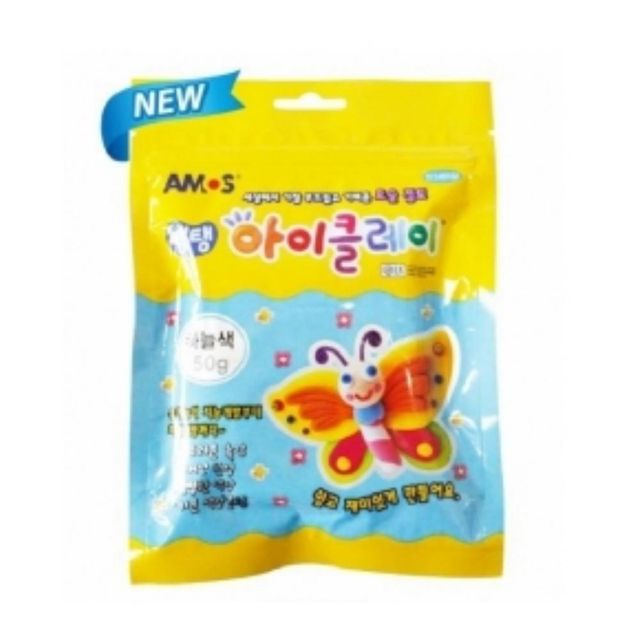 탱아이클레이 50g 하늘 100개 미술놀이만들기재료 어린이용클레이 클레이아트