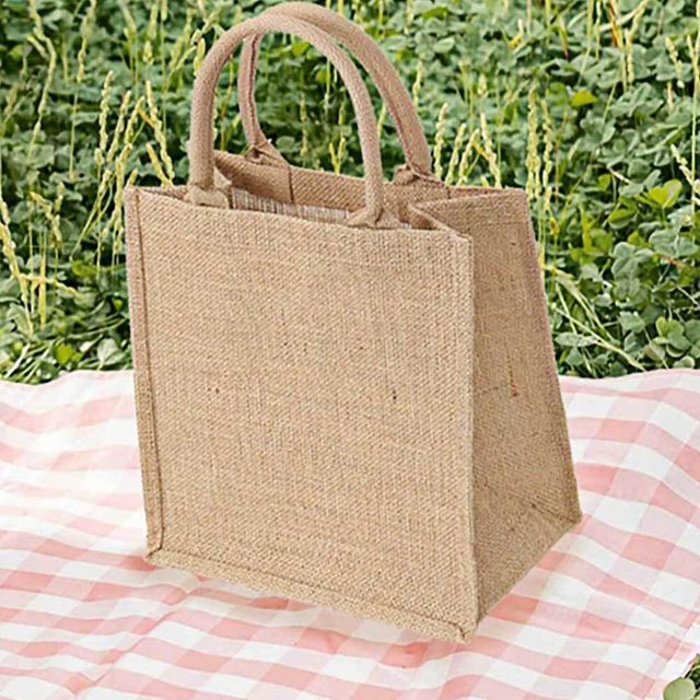 리넨 숄더백 26X30cm 심플한 여성 가벼운 데일리 가방