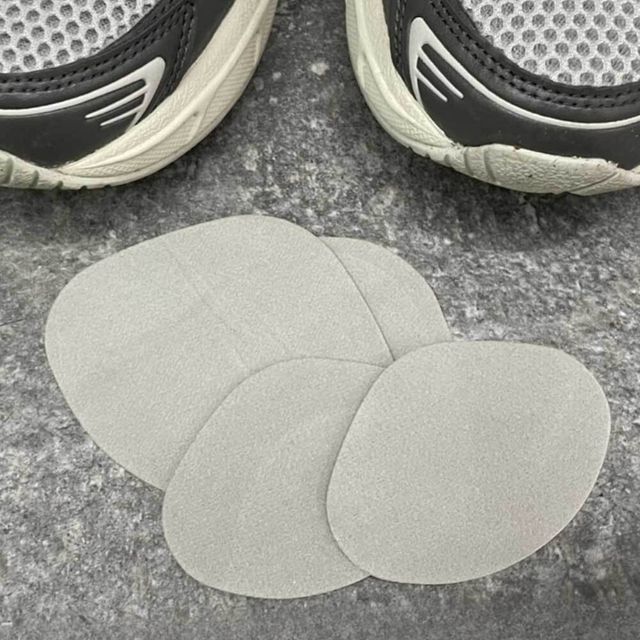 운동화 신발 뒷꿈치 수선패치 그레이 신발수선 메쉬