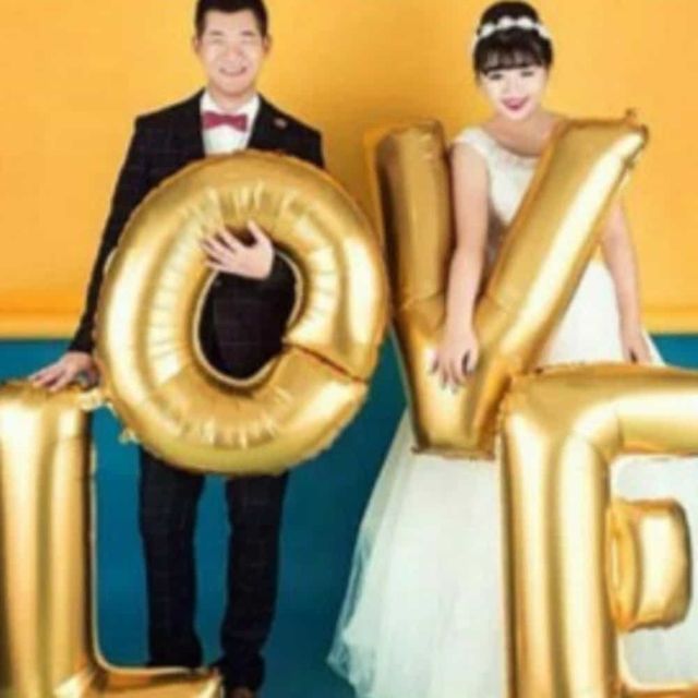 금박 풍선 대 26종 택1 파티풍선장식 풍선장식 돌잔치풍선