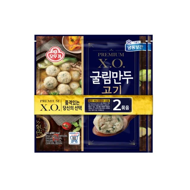 (냉동)오뚜기 XO굴림만두고기(350gX2)