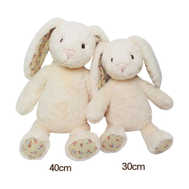 봉제 애착인형 포근한 아이보리 토끼 30cm 아기장난감