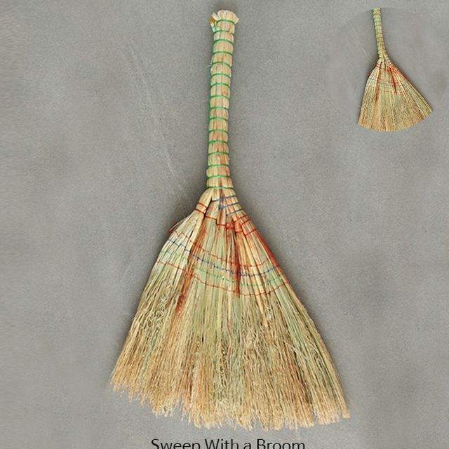 마당비 갈대빗자루 수수비