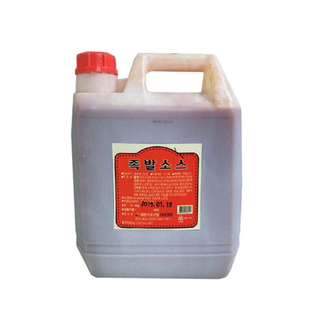 대한족발소스 매운맛 5kg 대용량 업소용 소스