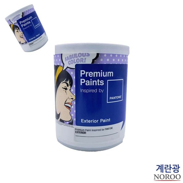 외부용 계란광 수성페인트 아이보리 1L 4종 택1 아이보리페인트 콘크리트페인트 페인트용품 보수용품