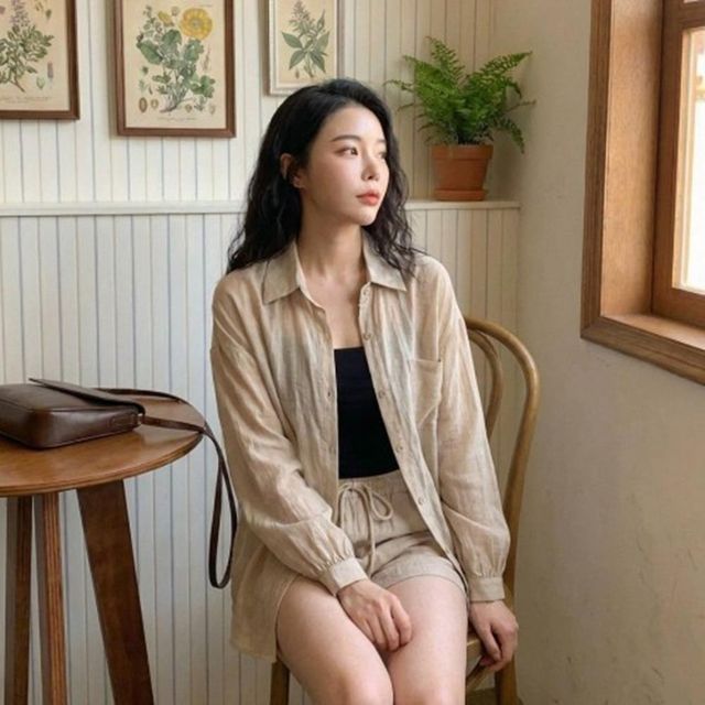 세트 여자핫팬츠 숏팬츠 5부바지 여름 여자반바지 면