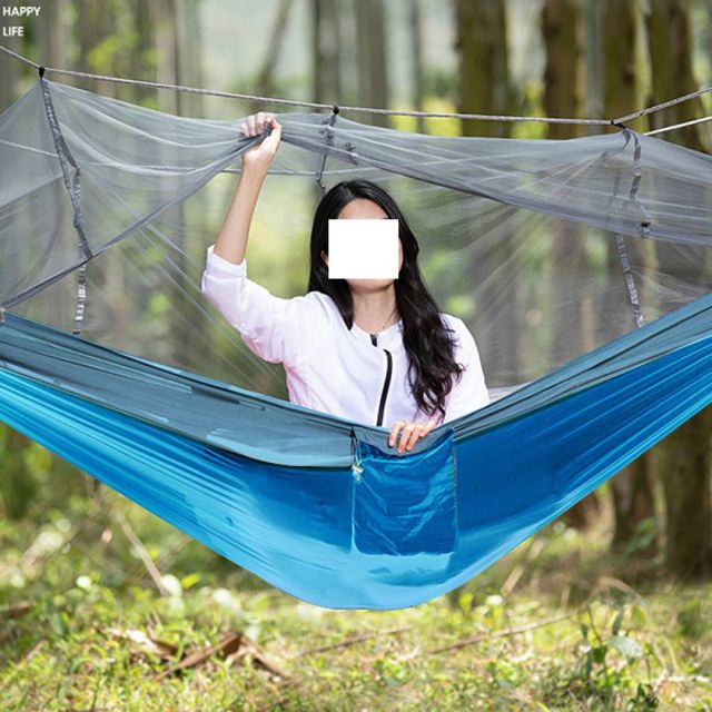 TBZ WG 캠핑용품 해먹 글램핑 해먹거치대 블루