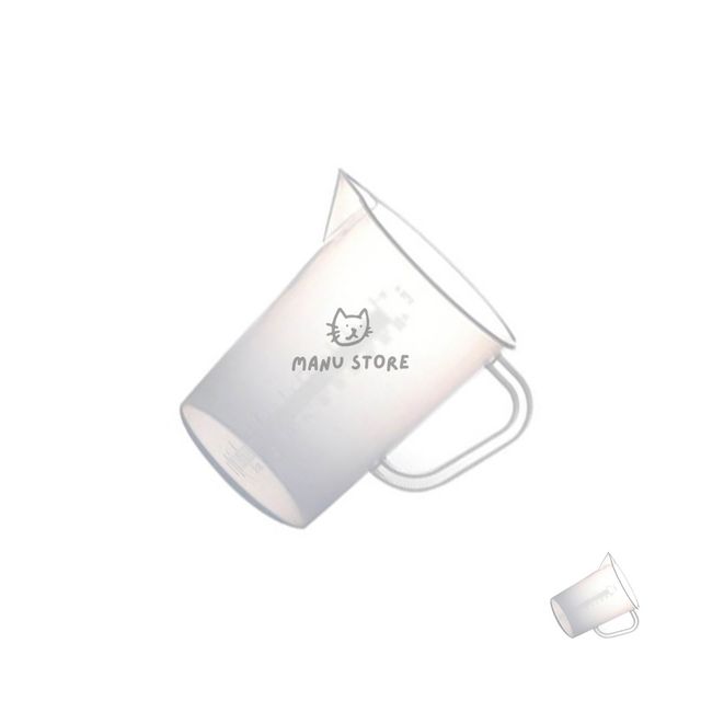커피계량컵 가정용계량컵 플라스틱 계량컵 비커 500ml