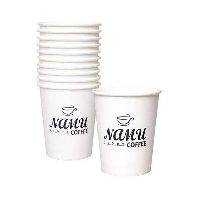 일회용 테이크아웃 종이컵 300ml 10개입 1P 카페 핫컵
