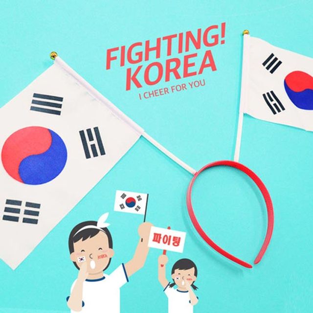 태극기 헤어밴드 여자머리띠 헤어벤드 머리띠