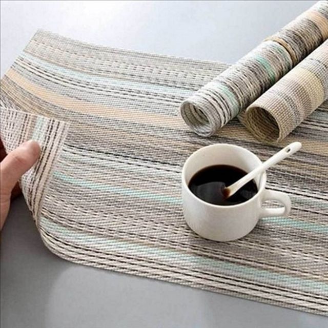 인테리어 식탁 매트 플레이팅 테이블 매트 북유럽 주방테이블 디자인 가을