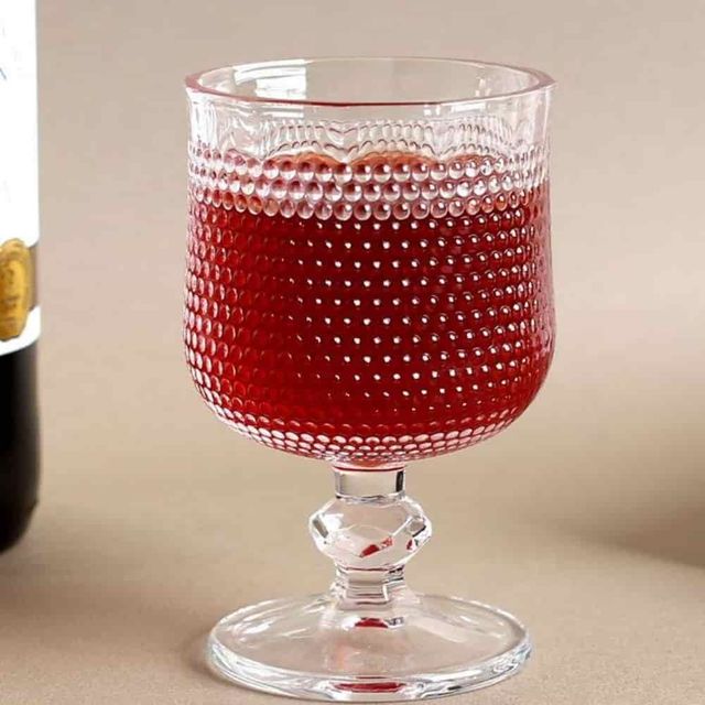 고블렛잔 185ml 4p 커피유리컵 홈카페컵 유리잔 홈카페유리잔