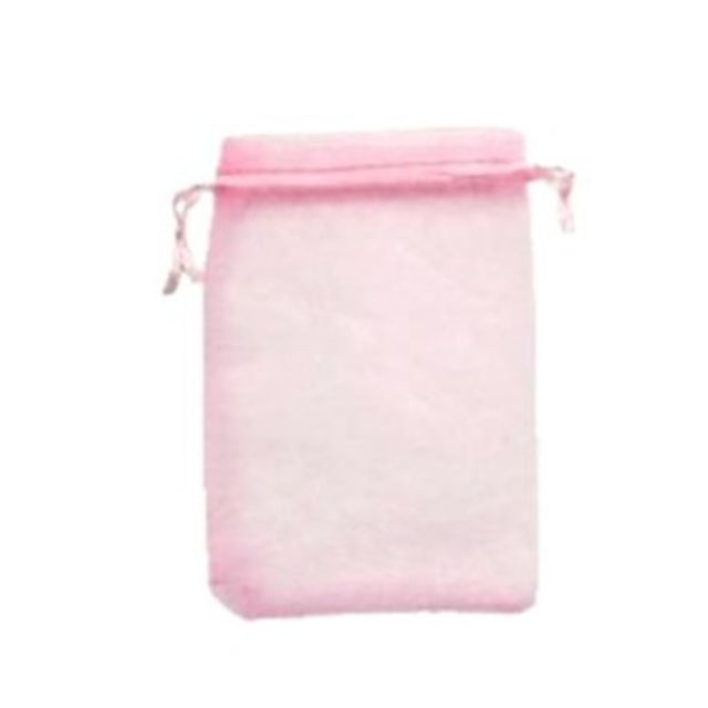 선물포장 망사주머니 핑크 10x15cm 간식 액세서리 포장지