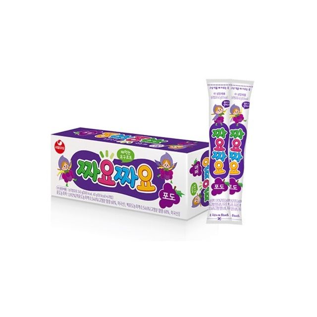 서울우유 짜요 포도 40g (6입) x 10개