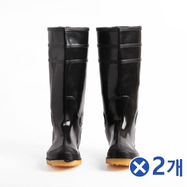 TBZ 다용도 작업용 검정 고무장화 270mmx2개 여름신발