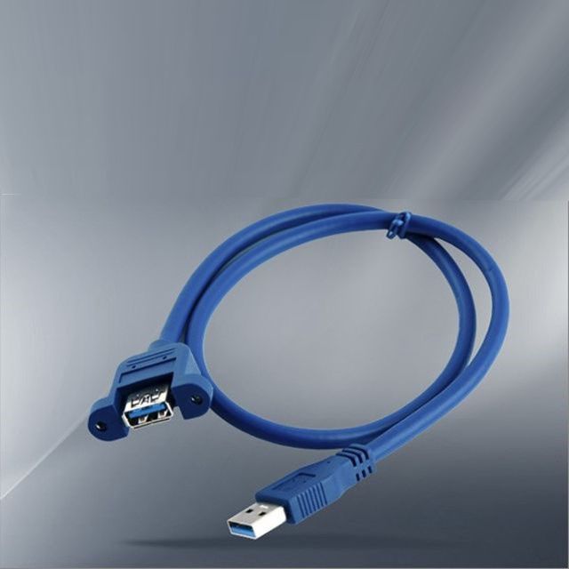 USB 3.0 AA 연장 케이블 젠더 판넬형 브라켓 연결 US