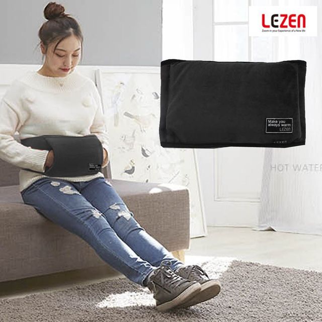 전기 온수 찜질기 충전식 보온팩 허리용