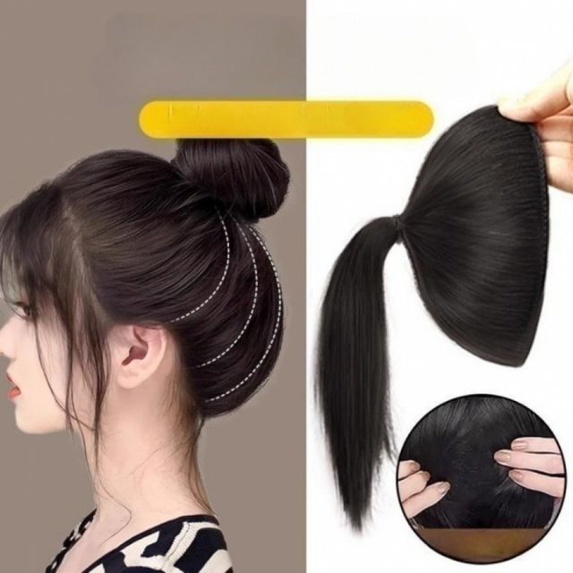 풍성한 올림머리 헤어피스 볼륨업 스타일 가발