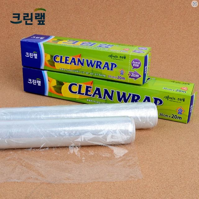 크린랩 일회용 랩 비닐랩 롤백 비닐 20M x 22 30cm