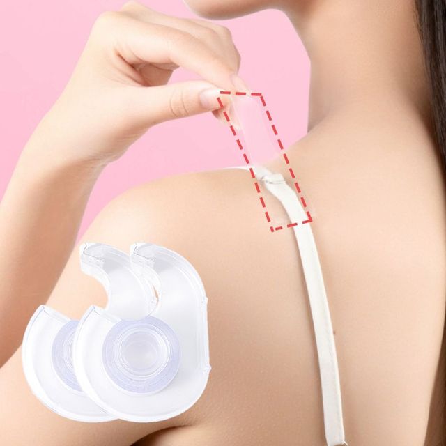 방수옷테이프 블라우스 옷스티커 티안나는 무광스타일 노출방지밴드 투명