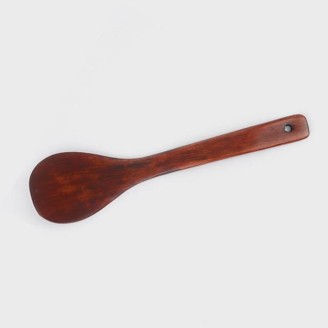 38cm 옻칠 나무 대형 주걱 - 대형 볶음 조리 도구