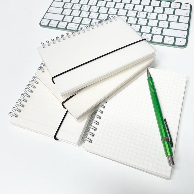 A6 스트랩 스프링 노트 휴대용 메모장 수첩