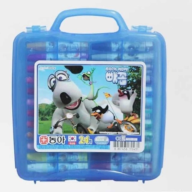 24색 크레파스 부드러운크레용 미술크레파스