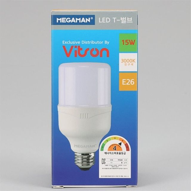 T벌브 LED MEGA 15W 전구 15W전구 매장조명 스탠드전구