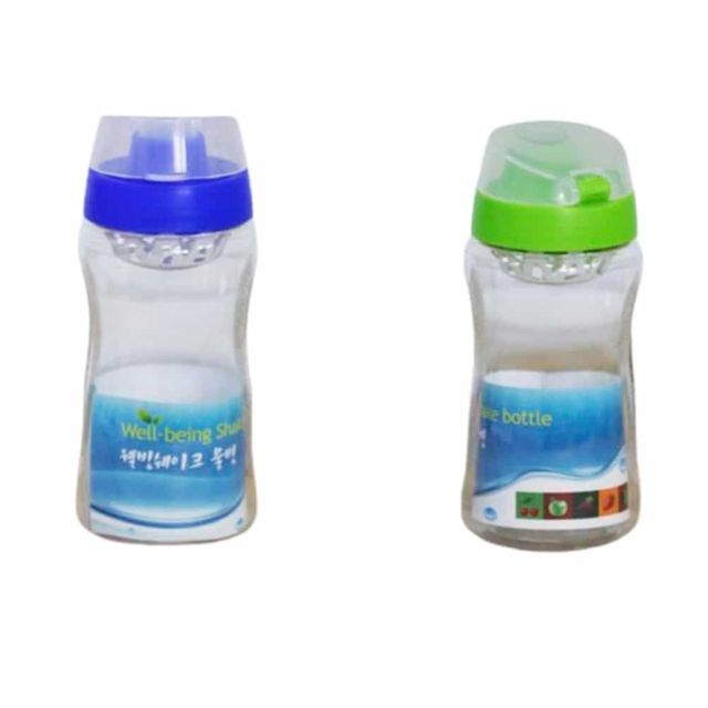 웰빙 쉐이크 물병 350ml 프로틴통 쉐이크통