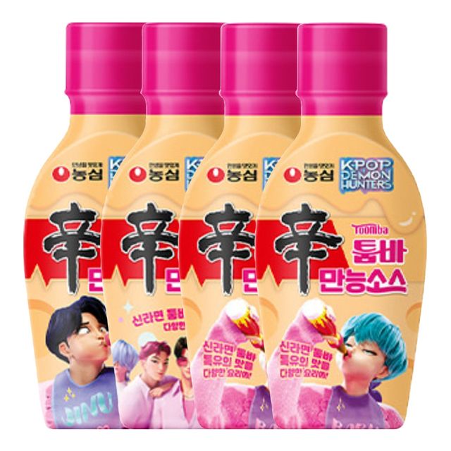 농심 신툼바 만능소스 285g X 4개