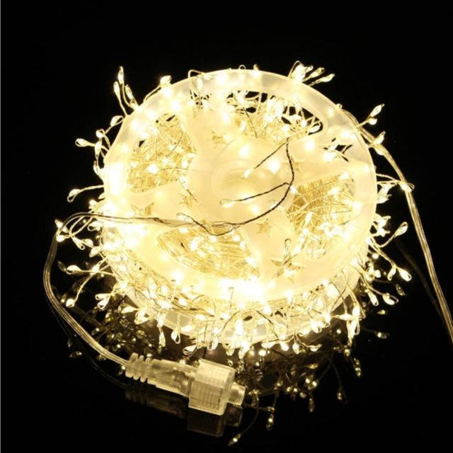 실버선 LED 500구 지네전구 트리장식 조명(전원잭포함)
