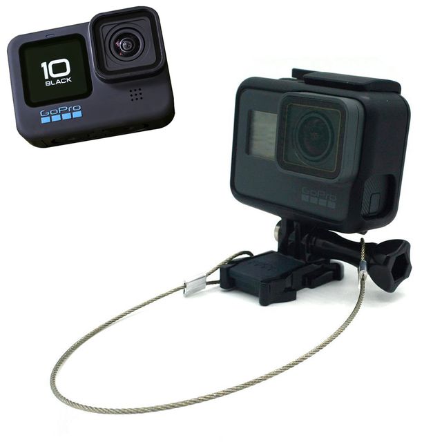 GOPRO10 호환 액션캠 분실 방지 끈 와이어 스트랩 자전거 고프로 10