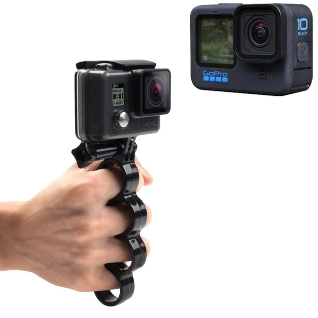 고프로 10 호환 액션캠 핑거 그립 손가락 너클 셀카봉 거치대 GOPRO10