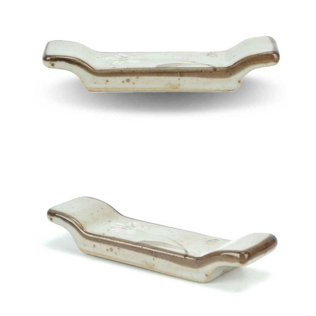도자기 한정식 수저받침 8.4x2.4x1.5cm 7호 - 수저 정리에 깔끔한 전통 받침