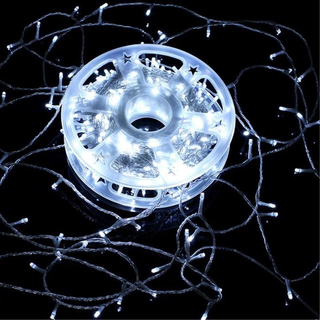 LED 500구 투명선 백색 지니전구
